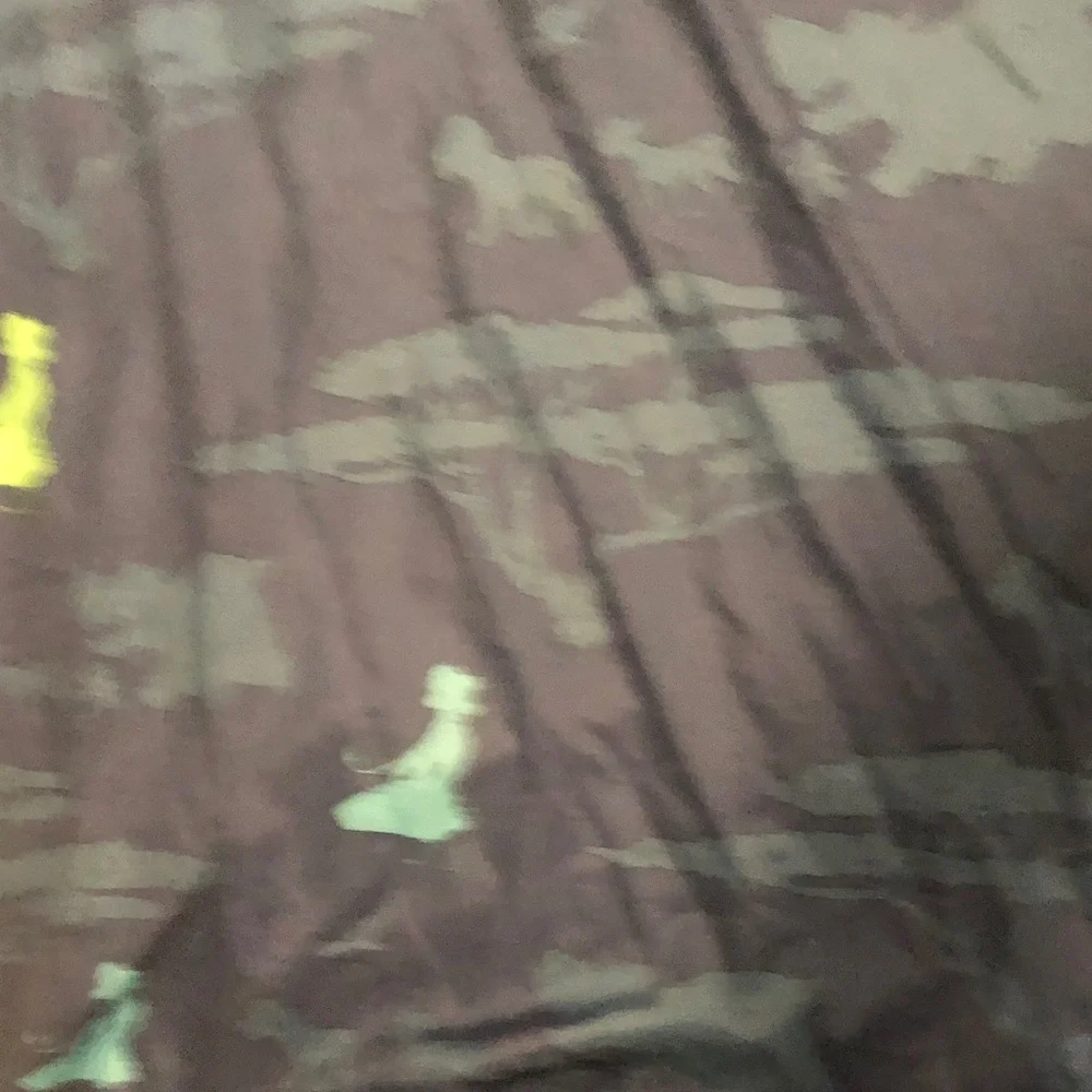 Safari Print Queen Silhouette Bedding - Dark Gray with Mint & Yellow Accents
